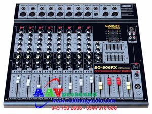 MIXER Bàn NANOMAX EQ-806FX