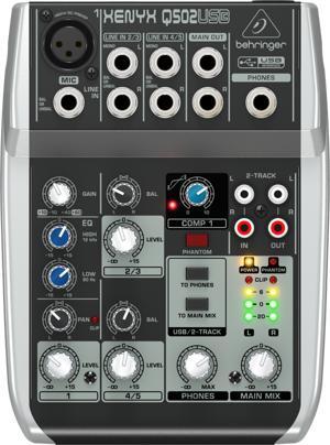 Mixer Behringer Xenyx Q502USB