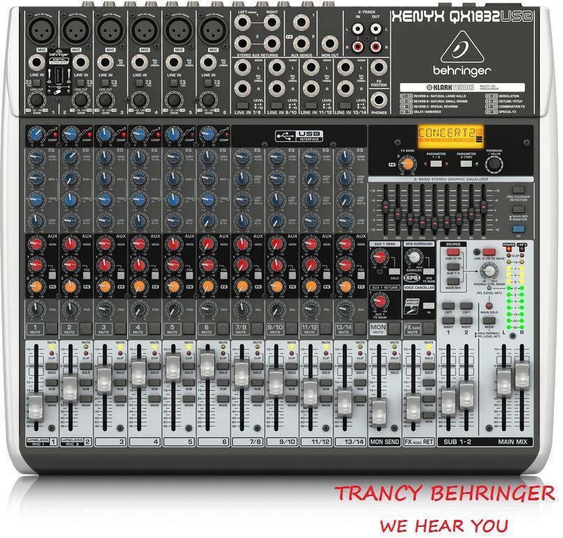 Mixer Behringer Xenyx QX1832USB
