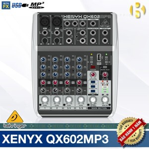 Mixer Behringer Xenyx QX602MP3