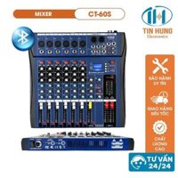 Mixer bluetooth chính hãng 8 line Oris CT 60S, mixer karaoke đầy đủ chức năng xử lý âm thanh chuyên nghiệp