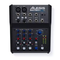 Mixer điều khiển âm thanh Alesis MultiMix 4 USB FX