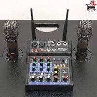 Mixer karaoke Yamaha G4-USB Bluetooth H2Pro chính hãng, mixer karaoke bluetooth cao cấp giá rẻ( Tặng 2 mic)