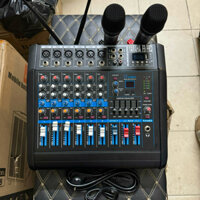 Mixer liền công suất yamaha F9 Pro kèm 2 mic hát cực đỉnh chỉnh eco , rivot , bass , tress bảo hành 2 năm