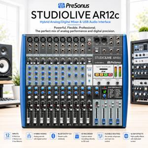 Mixer PreSonus StudioLive AR12c