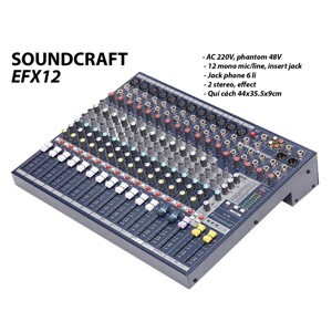 Mixer Soundcraft EFX12 (EFX 12)