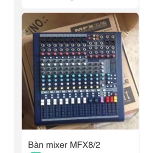 Mixer Soundcraft MFX 8/2