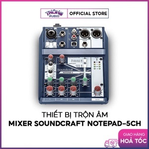Mixer Soundcraft Notepad 5CH