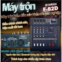Mixer Yamaha F-82D Chip SPX 16 Hiệu Ứng Vang Số,Lọc EQ Kênh 3 Băng Tần Bộ lọc Âm Cao Tần,Hát Karaoke Cực Mượt,Cực Hay