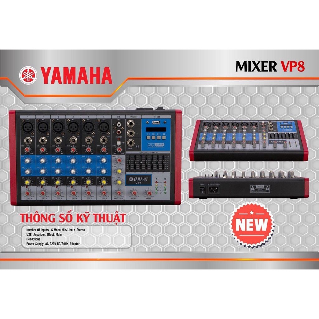 Mixer Yamaha VP8