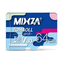 Mixza 64GB Tốc Độ Cao Class10 Nhiều Màu Sắc TF (Micro SD)