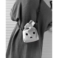 MiyuBag Danbo chất liệu da lộn