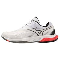 Mizuno Wave Fang 2 Badminton Shoes - Fit, Grip, Stability, and Responsiveness for Power Hitters - Model Options in White/Black/Pink and White/Orange/Brown, Various Sizes Available. Direct From Japan