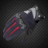 MJ Moto 3D Găng Tay Lưới GK-162 Komine Găng Tay Xe Máy Mùa Hè Thoáng Khí Xe Đạp Xe Máy Găng Tay Full Ngón Tay Nam Đi Xe Đạp găng Tay Tay Đeo Thể Thao Ngoài Trời Tấm Bảo Vệ Hộp Số