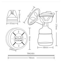 MJ5 QPEA 💖💖BIG SALE💖💖Máy Hút Sữa Điện Đơn Electric Breast Pump Cao Cấp BẢO HÀNH một NĂM 31 MJ5