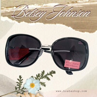 MK-010 KÍNH MÁT THỜI TRANG NỮ BETSEY JOHNSON BLACK METAL-TEMPLE SQUARE