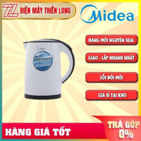 MK-15D - Bình đun siêu tốc Midea 1.5 lít MK-15D Công suất 1800W,  Lọc bã trà, Đèn hoạt động, Đế xoay 360 độ