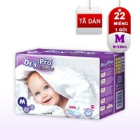 [MKB GIFT]  Tã dán Dry-Pro siêu mềm Malaysia S26, M74 - HSD 5/5/2025