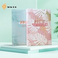 Mkeb Chèn Album Ảnh, Hộp Đựng Album Ảnh 4x6 Sáng Tạo, Khu Vực Ghi Nhớ Nhiều Màu Sắc 3 Lưới 100 Trang Thẻ Ảnh Chất Kết Dính Kỷ Niệm