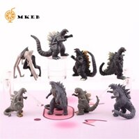 Mkeb Đồ trang trí Đồ Chơi Khủng Long godzilla