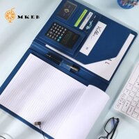 Mkeb Quản Lý Chữ Ký Ban, Giấy Sắp Xếp Ghi Nhớ Clipboard Viết Kinh Doanh Clipboard, Di Động A4 Thư Mục Tập Tin Da PU Bền Đẹp Sinh Viên