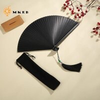 Mkeb Quạt Múa Bằng Tre Thủ Công Phong Cách Cổ Điển Có Thể Gấp Gọn Tiện Dụng