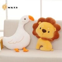 Mkeb Sang Trọng Gối Sofa Mềm Trang Trí Phòng Trang Trí Cá Voi Đệm Trẻ Em Bé Gái Nhồi Bông Sư Tử