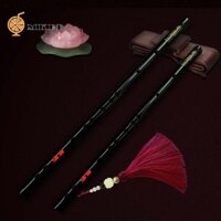 Mkeb Sáo Dizi Đen Cosplay Phụ Kiện Lan Wang Ji Tặng Wei Wuxian Tre Mo Dao Zu Shi