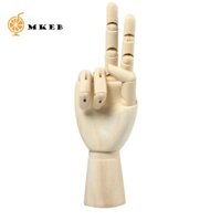 Mkeb Tay Gỗ 18X6cm Con Rối Thay Thế Thoáng Mát Cho Nghệ Thuật