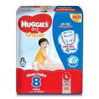 ml ( mẫu đệm mây) BỈM HUGGIES TÃ QUẦN XXL56/ XL62 /L68/ M74