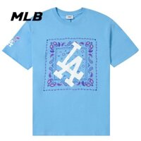 Ml Tay Ngắn Nam Nữ Mùa Hè 2025 Phong Cách Mới Hạt Điều Hoa Thể Thao L Nhãn Áo Thun Thoáng Khí Hợp Thời Trang