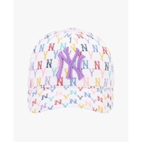 MLB Monogram Rainbow Structure Ball Cap New York Yankees