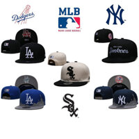 Mlb Mũ Lưỡi Trai Màu Trơn Phong Cách Hiphop