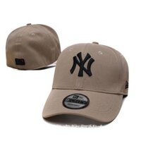 Mlb Mũ Lưỡi Trai Thêu Chữ ny 281n Phong Cách Hiphop Cho Cặp Đôi