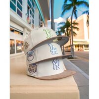 Mlb New York Yankees Sân vận động Yankee Mũ được trang bị đầy đủ Mũ đảo ngược Hip-hop dành cho nam, Mũ vành rộng không thể điều chỉnh
