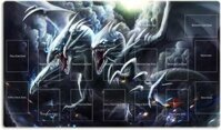 Mlikemat Mới Playmat Blue-Eyes Ultimate Dragon Mouse Pad TCG CCG Trading Card Game Mat (ZD014-106)