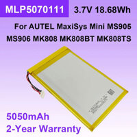 MLP5070111 For AUTEL MaxiSys Mini MS905 MS906 MK808 MK808BT MK808TS Series Battery 3.7V 18.68Wh 5050mAh Replacement In S