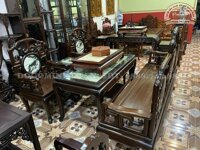 MM 53 Móc Mỏ Gỗ Gụ 6 Món Đá Tròn Hàng Dày ( Anh Quảng , Thái Bình )