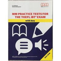 MM Publications Sách học tiếng Anh - Sách luyện thi - MM Practice Tests For TOEFL iBT Exam with key including DVD