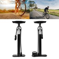 Mm Xe Đạp Chân Tầng Bơm Xe Đạp Di Động Lốp Bơm Tay BMX Xe Đạp Bơm Hơi Có Áp Lực Tích Hợp Độ Chính Xác Barome