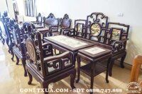 MM53 Móc mỏ gỗ gụ 6 món hàng đẹp ( Anh Toàn, Vĩnh Phúc )