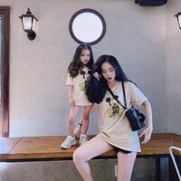MM54 Áo Mickey nâu mẹ và bé