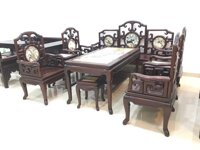 MM57 Bộ Bàn Ghế Móc Mỏ Gỗ Gụ Cỡ Đại ( Anh Bình, Hải Dương )