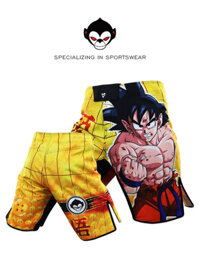 Mma Chiến Đấu Thể Thao Saiya Gukong Quần Short UFC MMA Tập Đi Biển Thể Dục Jiu Jitsu Chạy Muay Thái