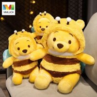 Mmluck Bee Winnie The Pooh Đồ chơi sang trọng, PP Cotton Plush Bee Anime Gấu Đồ chơi búp bê nhồi bông, Kawaii Winnie The Pooh Bee Nhân vật Anime ngộ nghĩnh Gấu Pooh Đồ chơi nhồi bông Đồ dùng chơi trẻ em