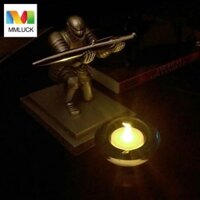 Mmluck Executive Knight Pen Holder, Executive Knight Armor Hero Hero Hero Pen Holder, Phụ kiện lưu trữ để bàn Bút Trang trí 5 màu Giá đỡ bút sáng tạo Văn phòng