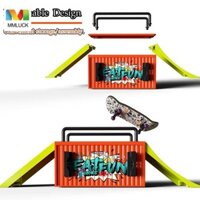 Mmluck Fingertip Ván Trượt Trò Chơi, Ván Trượt Ngón Tay Bằng Gỗ Phong, Đồ Chơi DIY Vòng Bi Bánh Xe Giá Đỡ Kim Loại Chuyên Nghiệp Gỗ Ngón Tay Đồ Chơi Trẻ Em Quà Tặng Giáng Sinh