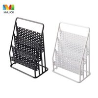 Mmluck Nhà Búp Bê Sắt Giá Để Đồ, Kệ Báo Kệ Sách Hiển Thị Giá Báo Thu Nhỏ, Cổ Điển Giả Vờ Chơi Trang Trí Hàng Ngày Tỉ Lệ 1: 12 Giá Búp Bê Mô Hình Đồ Chơi Trẻ Em