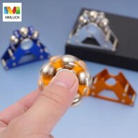 Mmluck Tay Spinner Bánh Xe Ferris, Tam Giác Quay Đầu Ngón Tay Con Quay Cơ Khí, Tập Trung ADHD Dụng Cụ Kim Loại Con Quay Hồi Chuyển Đầu Ngón Tay Bánh Xích Quay Quay Quay Quay Con Quay Hồi Chuyển Người Lớn