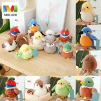 Mmluck Vẹt Sang Trọng Búp Bê, Sparrow Thực Tế Chim Sang Trọng Móc Khóa, Ba Lô Kawaii Động Vật Dễ Thương Nhiều Màu Sắc Lông Chim Móc Khóa Quà Tặng Sinh Nhật